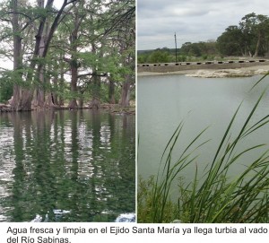 agua del mismo rio